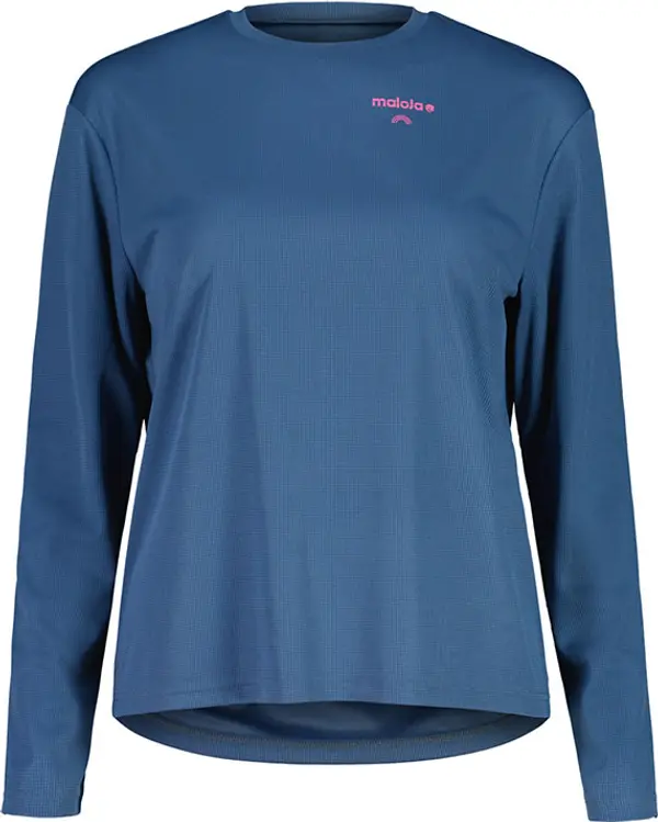 Maloja Maloja LoganM. Жени - Тениски Maloja - Син - 41119-1-1225-XS - Size: XS