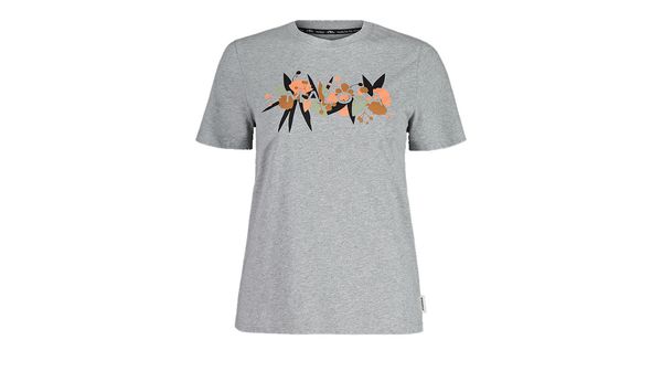 Maloja Maloja Grasnelke Grey Melange T-shirt W