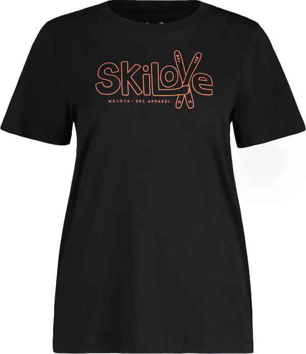 Maloja Maloja Margam W Жени - Тениски Maloja - Черен - 34404-1-0817-S - Size: S