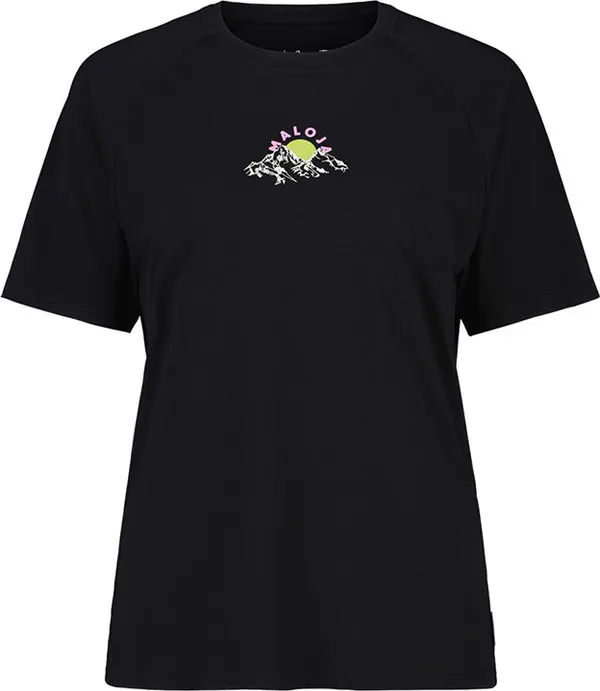 Maloja Maloja MarocazM. Жени - Тениски Maloja - Черен - 40164-1-8833-M - Size: M
