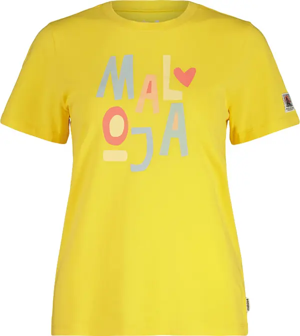 Maloja Maloja Masetta W Жени - Тениски Maloja - Жълт - 33407-1-7032-S - Size: S