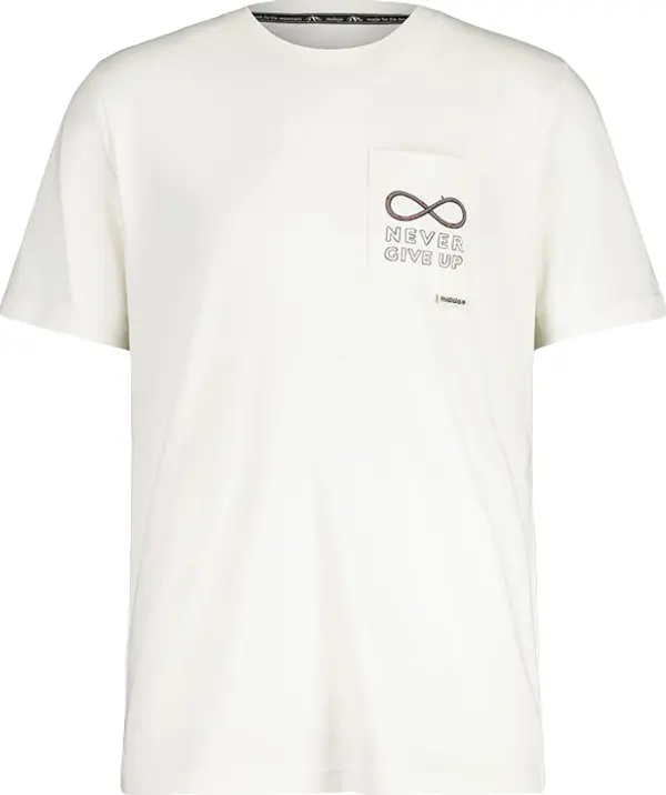Maloja Maloja Pordoi M Мъже - Тениски Maloja - Бял - 33512-1-8585-L - Size: L