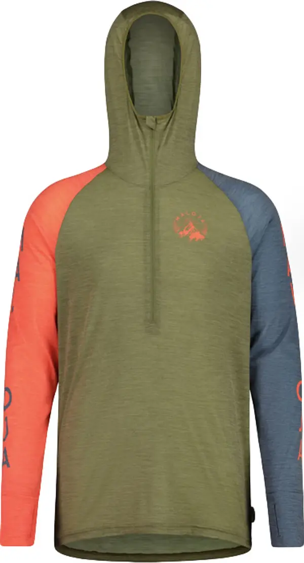 Maloja Maloja Zrodom Мъже - Суитшърти и блузи с качулка Maloja - Зелен - 34256-1-0562-M - Size: M