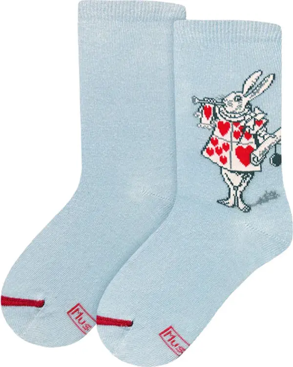 MuseARTa MuseARTa John Tenniel - The White Rabbit and the Herald Unisex - Чорапи MuseARTa - Син - JT-WR05-06-31-34 - Size: 31-34