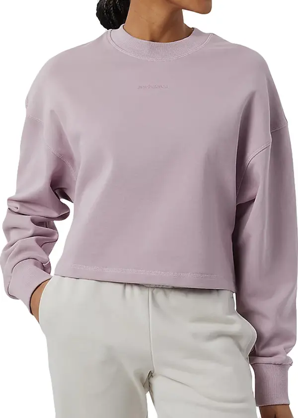 New Balance New Balance Athletics Nature State Crew Жени - Суитшърти и блузи с качулка New Balance - Лилав - WT23555VSW-M - Size: M