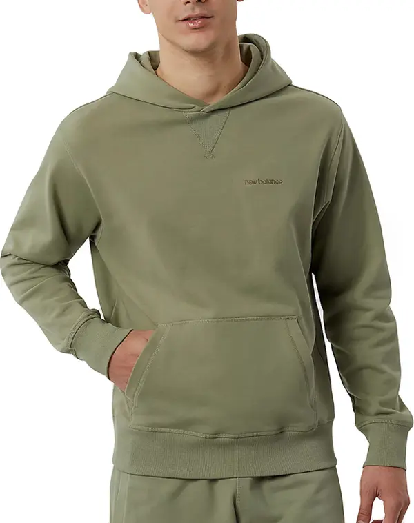 New Balance New Balance Athletics Nature State Hoodie Мъже - Суитшърти и блузи с качулка New Balance - Зелен - MT23565OLF-XL - Size: XL