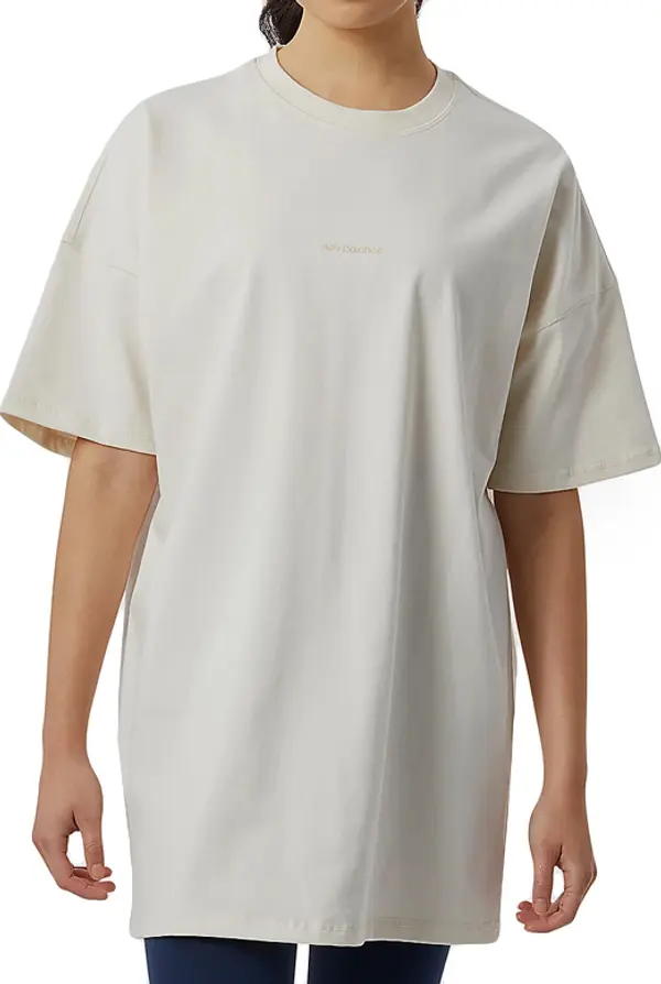 New Balance New Balance Athletics Nature State Short Sleeve Tee Жени - Тениски New Balance - Бял - WT23556GIE-L - Size: L