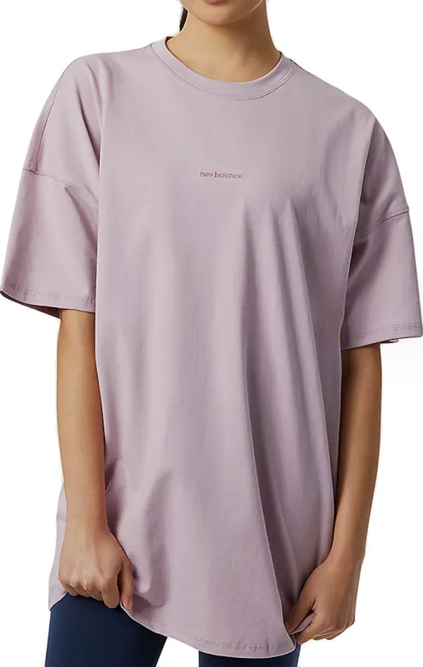 New Balance New Balance Athletics Nature State Short Sleeve Tee Жени - Тениски New Balance - Лилав - WT23556VSW-M - Size: M
