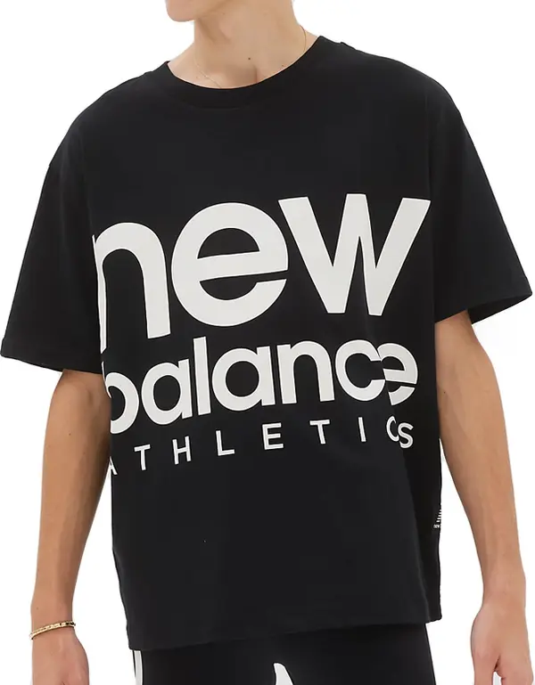 New Balance New Balance Athletics Unisex Out of Bounds Tee Мъже - Тениски New Balance - Черен - UT23505BK-XS/S - Size: XS/S