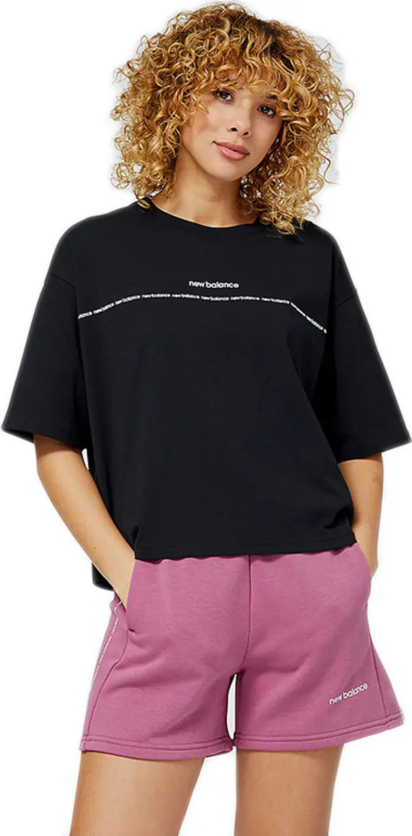 New Balance New Balance Essentials Winter Story Tee Жени - Тениски New Balance - Черен - WT23519BK-M - Size: M