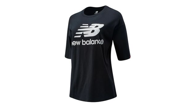 New Balance New Balance Essentials Stacked Logo Tee