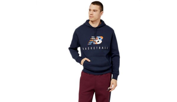 New Balance New Balance Hoops Abstract Hoodie
