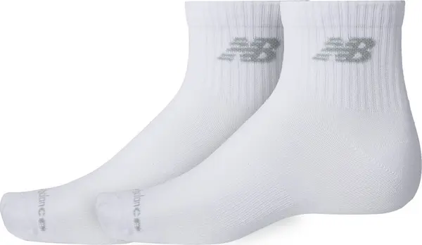 New Balance New Balance Performance Basic Ankle 2 Pack LAS51412WT Unisex - Чорапи New Balance - Бял - LAS51412WT-M - Size: M