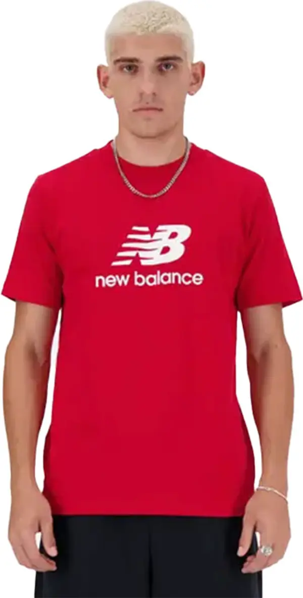 New Balance New Balance Sport Essentials Logo T-Shirt Мъже - Тениски New Balance - Червен - MT41502TRE-L - Size: L