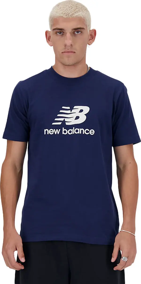 New Balance New Balance Sport Essentials Logo T-Shirt Мъже - Тениски New Balance - Син - MT41502NNY-L - Size: L