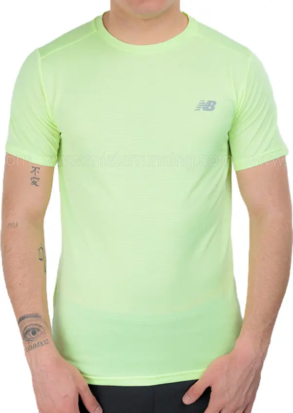 New Balance New Balance Sport Essentials T-Shirt MT41222AFG Мъже - Тениски New Balance - Зелен - MT41222AFG-S - Size: S