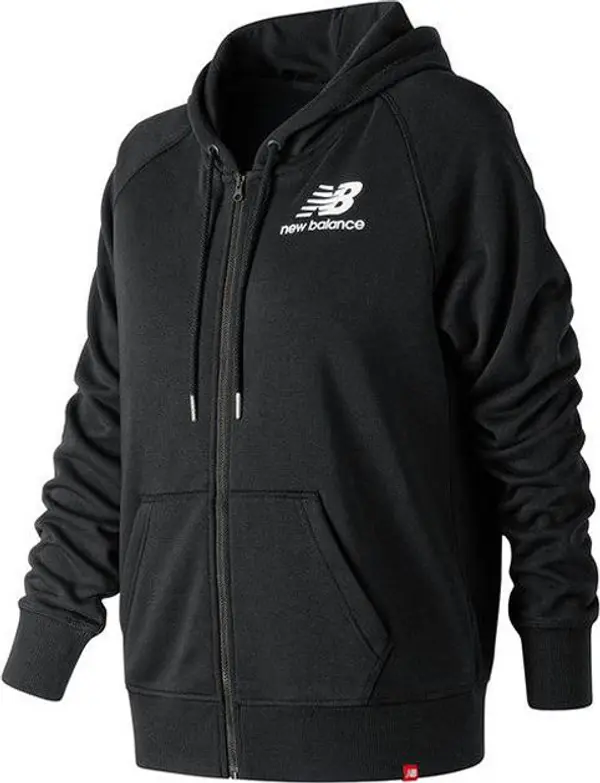 New Balance New Balance WJ91524BK Жени - Суитшърти и блузи с качулка New Balance - Черен - WJ91524BK-XS - Size: XS