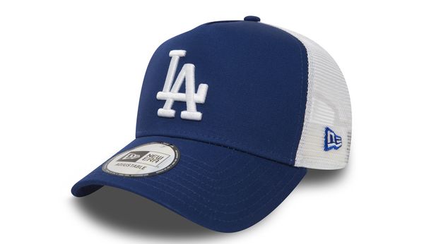 New Era New Era LA Dodgers Clean Blue A-Frame Trucker Cap