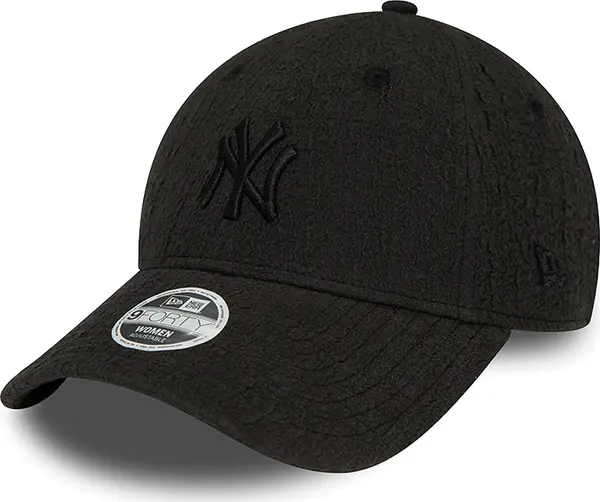 New Era New Era New York Yankees Womens Bubble Stitch Black 9FORTY Adjustable Cap Unisex - Чапки New Era - Черен - 60434990-One-size - Size: One size