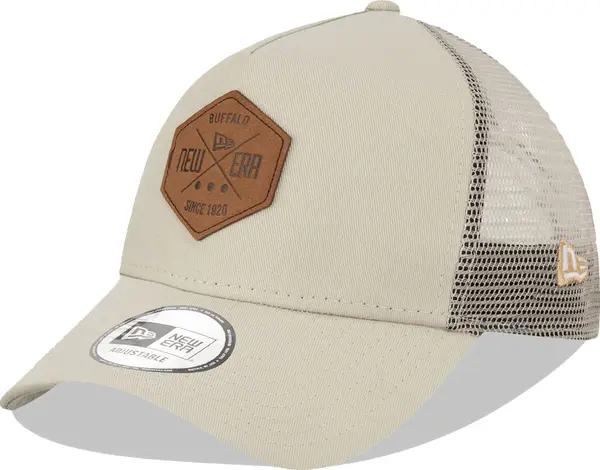 New Era New Era Patch Stone A-Frame Trucker Cap Unisex - Чапки New Era - Бял - 12523899-One-size - Size: One size