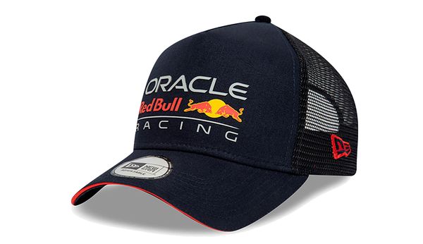 New Era New Era Red Bull Racing Essential Blue A-Frame Trucker Cap