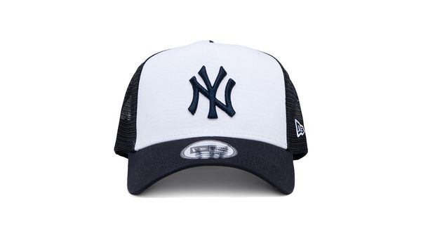 New Era New Era Yankees Team Colour White A-Frame Trucker Cap