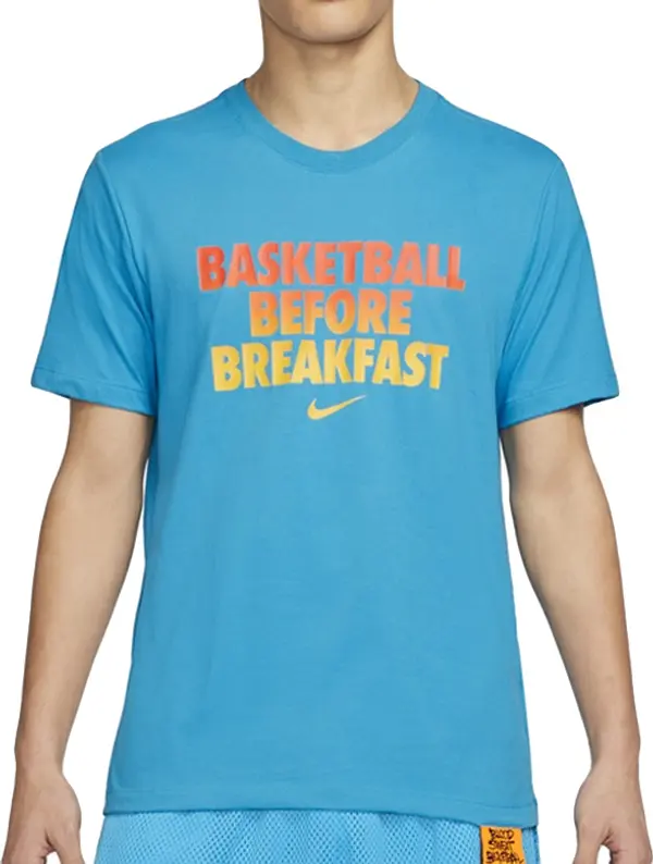 Nike Nike Basketball Before Breakfast Tee Мъже - Тениски Nike - Син - DN2986-446-L - Size: L