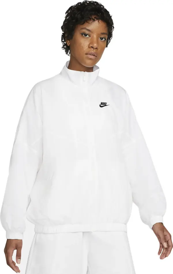 Nike Nike Sportswear Essential Windrunner Wmns Unisex - Якета Nike - Бял - DM6185-100-S - Size: S
