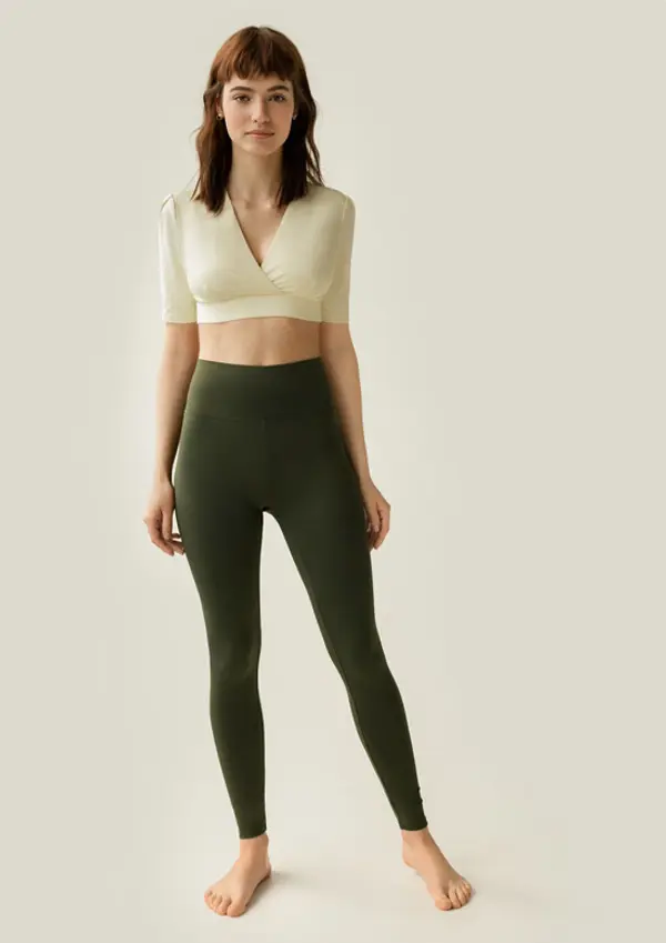 Norba Clothing Norba Barre Top Ivory Жени - Тениски Norba Clothing - Бял - NRB-BT-3-i-L - Size: L