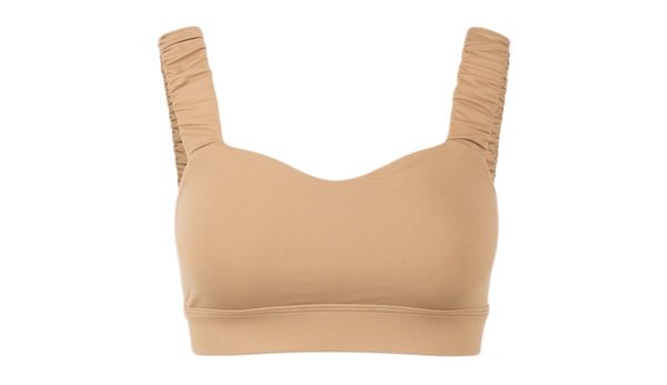 Norba Clothing Norba Ruffle Wave Bra Sand