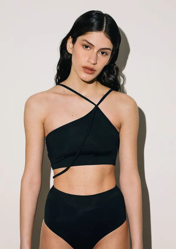 Norba Clothing Norba Lagoon Swim Top Black  Жени - Бельо Norba Clothing - Черен - NRB-LB-B-XS - Size: XS