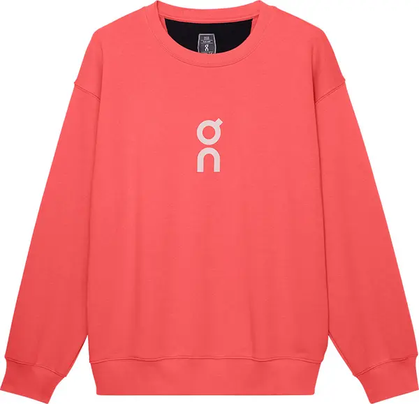 On On Club Crew M Мъже - Суитшърти и блузи с качулка On - Червен - 1ME10340244-L - Size: L