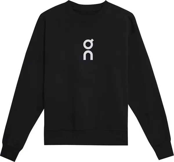 On On Club Crew W Black Жени - Суитшърти и блузи с качулка On - Черен - 1WE10470553-S - Size: S