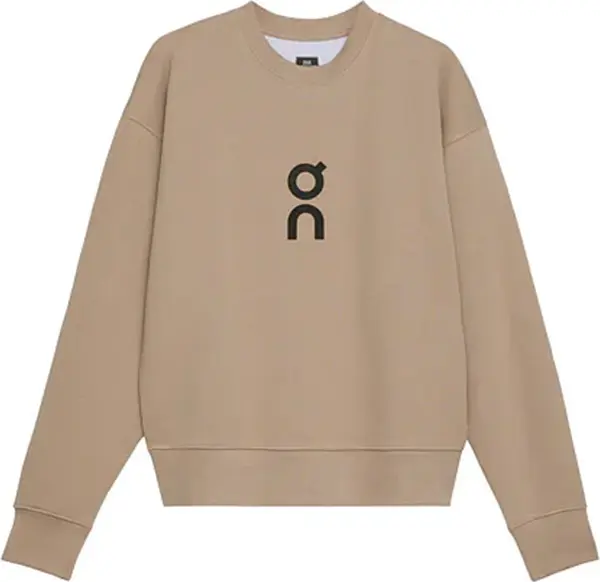 On On Club Crew W Жени - Суитшърти и блузи с качулка On - Кафяв - 1WE10470603-S - Size: S