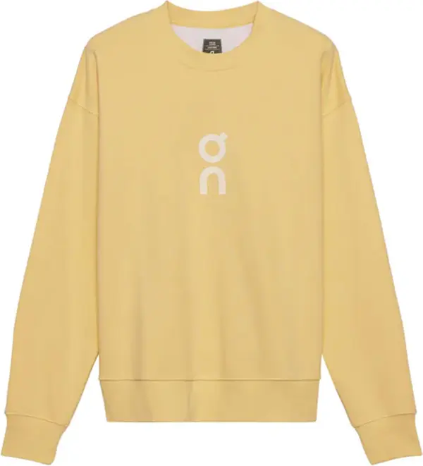 On On Club Crew W Жени - Суитшърти и блузи с качулка On - Жълт - 1WE10473537-S - Size: S