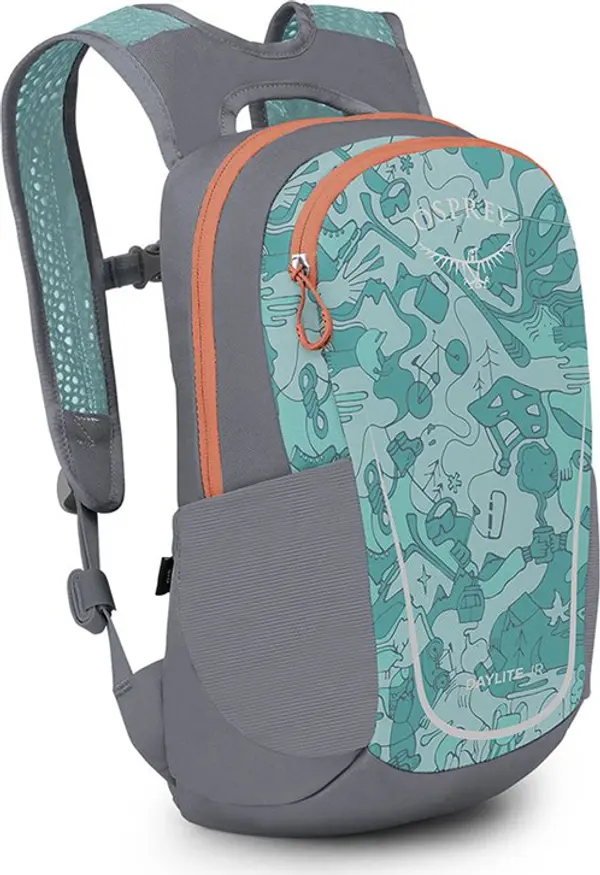 Osprey Osprey Daylite Jr. Enjoy Outside Print Unisex - Раници и чанти Osprey - Сив - 10037243OSP-One-size - Size: One size