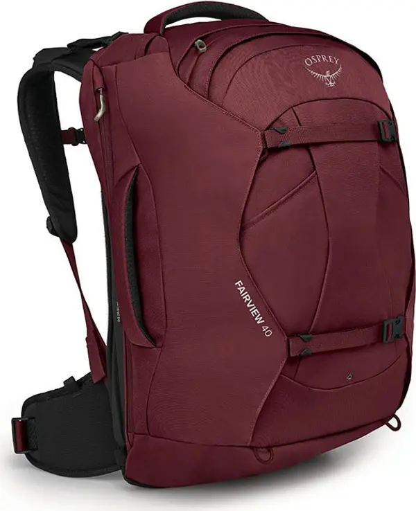 Osprey Osprey Fairview 40 Zircon Red Unisex - Раници и чанти Osprey - Червен - 10003684OSP-One-size - Size: One size