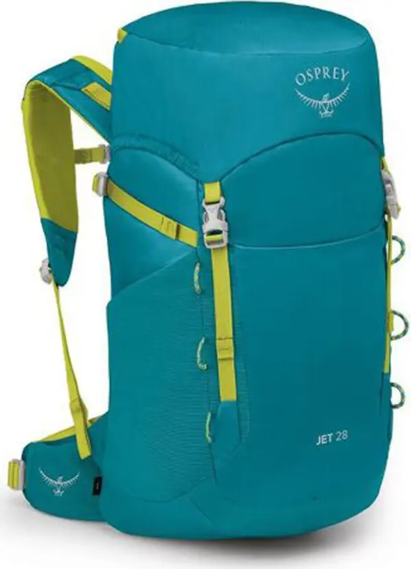 Osprey Osprey Jet 28 Blue Spikemoss Lemongrass Unisex - Раници и чанти Osprey - Син - 10054099OSP-One-size - Size: One size