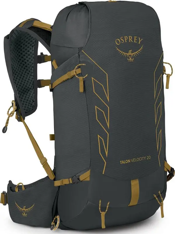 Osprey Osprey Talon Velocity 20 Dark Charcoal L-XL Unisex - Раници и чанти Osprey - Сив - 10043031OSP.01.L-X-One-size - Size: One size