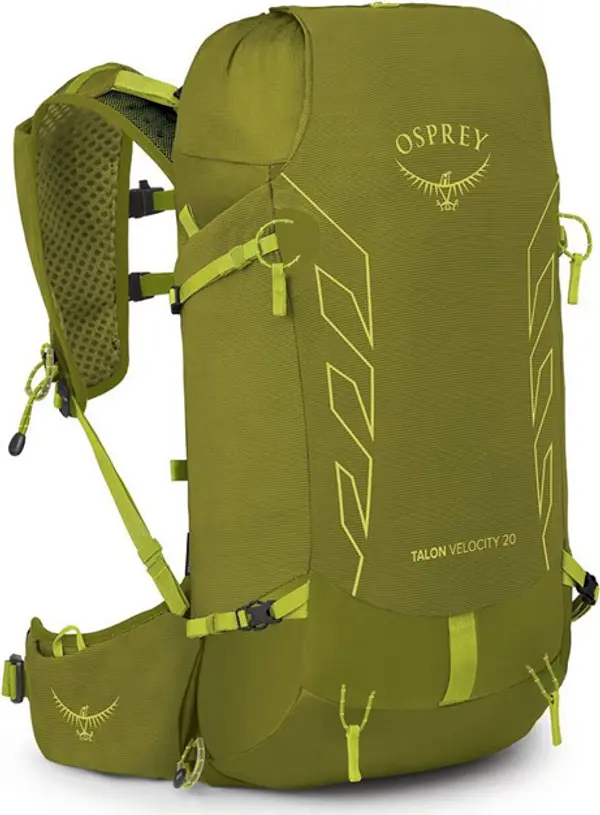 Osprey Osprey Talon Velocity 20 Matcha Green/Lemongrass L-XL Unisex - Раници и чанти Osprey - Зелен - 10043032OSP.01.L-XL-L/XL - Size: L/XL