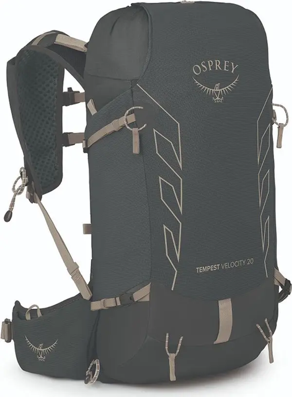 Osprey Osprey Tempest Velocity 20 Dark Charcoal WM-WL Unisex - Раници и чанти Osprey - Сив - 10043047OSP.01.WML-One-size - Size: One size