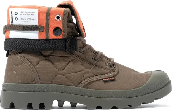 Palladium Palladium Baggy Re-Quilted Olive Night Unisex - Обувки Palladium - Кафяв - 74319-325-M-10 - Size: 10