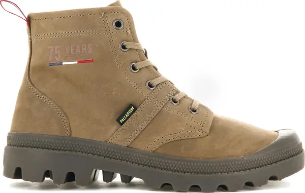 Palladium Palladium Pallabrousse 75th Leather Мъже - Обувки Palladium - Кафяв - 77952-230-M-5 - Size: 5