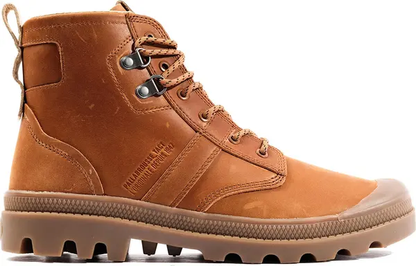 Palladium Palladium Pallabrousse Tact Leather Surf Tan Мъже - Обувки Palladium - Кафяв - 08837-275-M-9.5 - Size: 9.5
