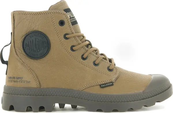 Palladium Palladium Pampa Hi Supply Leather Мъже - Обувки Palladium - Кафяв - 77963-230-M-9 - Size: 9