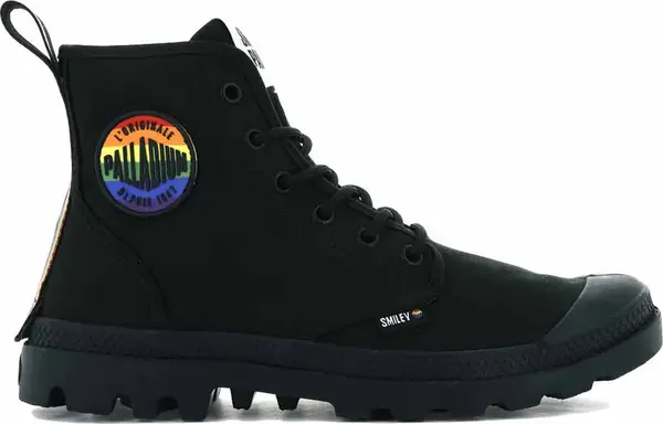 Palladium Palladium Pampa Smiley Pride Мъже - Обувки Palladium - Черен - 76879-008-M-10.5 - Size: 10.5