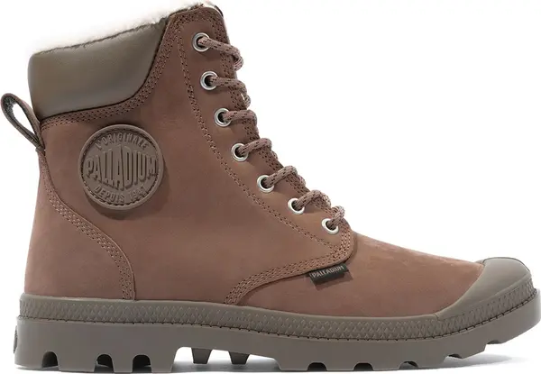 Palladium Palladium Pampa Sport Cuff Waterproof Shearling Unisex - Обувки Palladium - Кафяв - 72992-222-M-9.5 - Size: 9.5