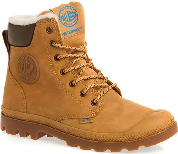 Palladium Palladium Pampa Sport Cuff Waterproof Shearling Unisex - Обувки Palladium - Кафяв - 72992-228-M-10 - Size: 10