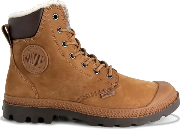 Palladium Palladium Pampa Sport Cuff Waterproof Shearling Unisex - Обувки Palladium - Кафяв - 72992-697-M-10 - Size: 10