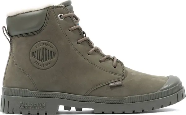 Palladium Palladium SP20 Cuff Leather Waterproof WL Unisex - Обувки Palladium - Зелен - 79067-325-M-10 - Size: 10